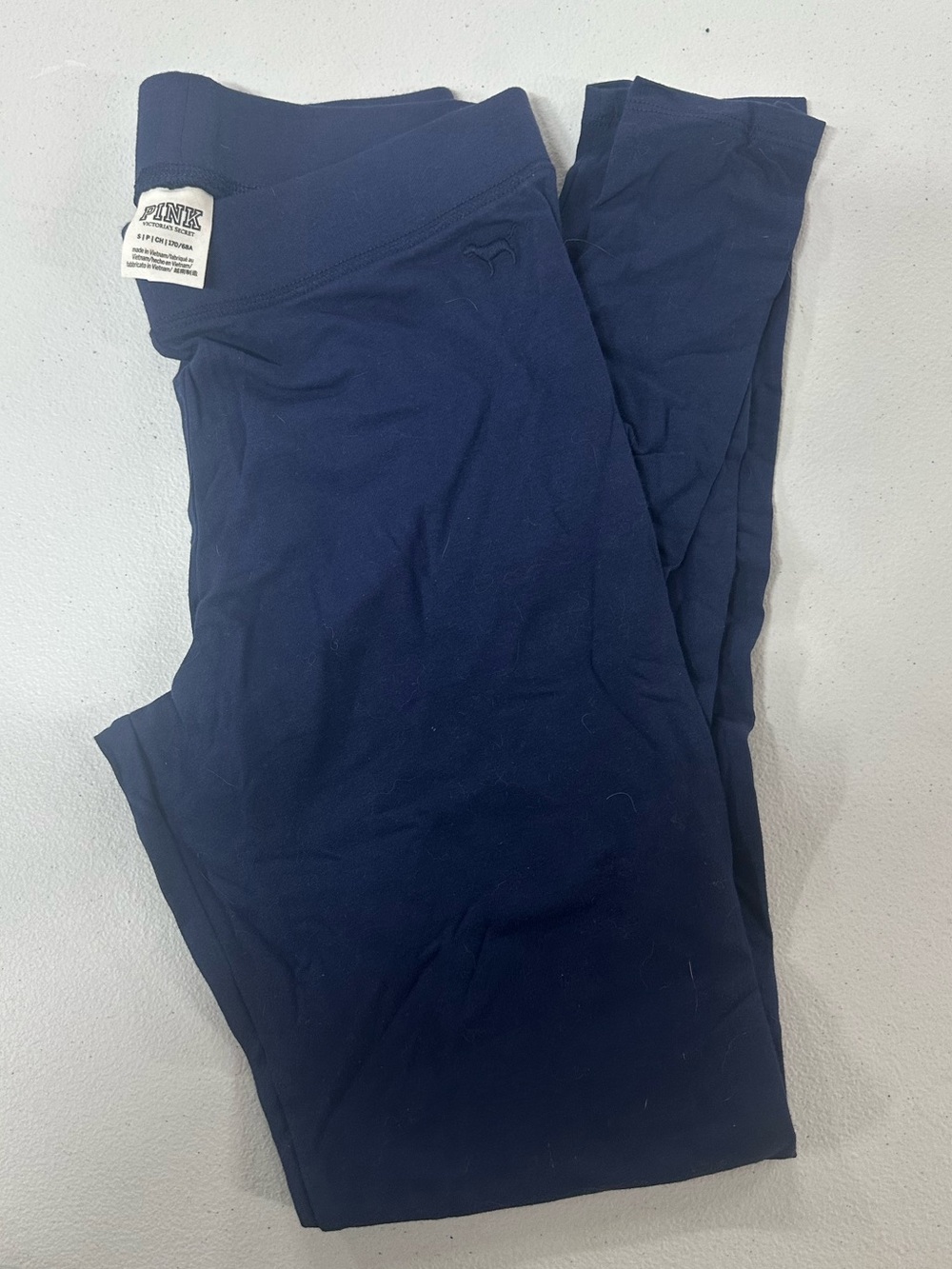 PINK Victoria's Secret Navy Blue Leggings